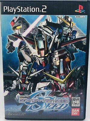 Sd Gundam G Generation Seed Playstation 2 Ps2 Japan Import Us Seller Ebay