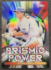 2021 TOPPS NIPON PRO CHROME KEITA SANO PRISMIC POWER REFRACTOR #PP-2 NM/MT