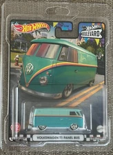 Hot Wheels Boulevard Volkswagen T1 VW Panel Bus #72 , Free shipping & Protector