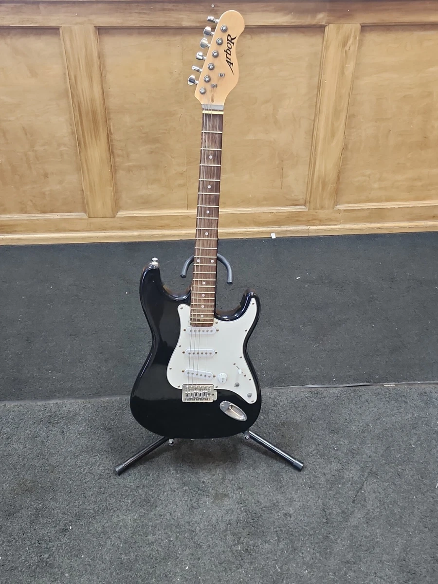 Arbor Stratocaster Black Electric Guitar eBay