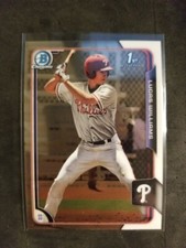 2015 Bowman Chrome draft LUCAS WILLIAMS card # 56