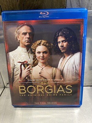 The Borgias: The Final Season (Blu Ray, 3 Disc Set) FAST SHIPPING  