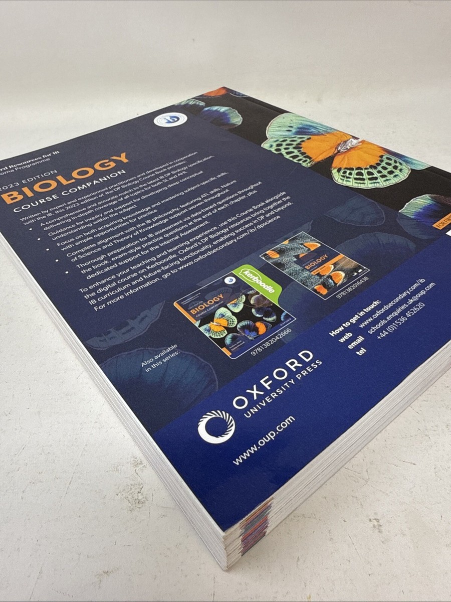Oxford Resources for IB DP Biology: Course Book Paperback