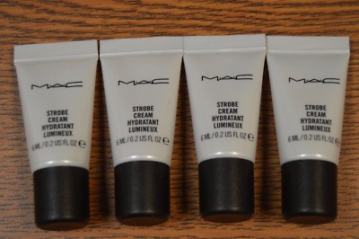 MAC Strobe Cream Hydratant Lumineux  Pinklite ~ 6ml 0.2 fl oz ~   4X