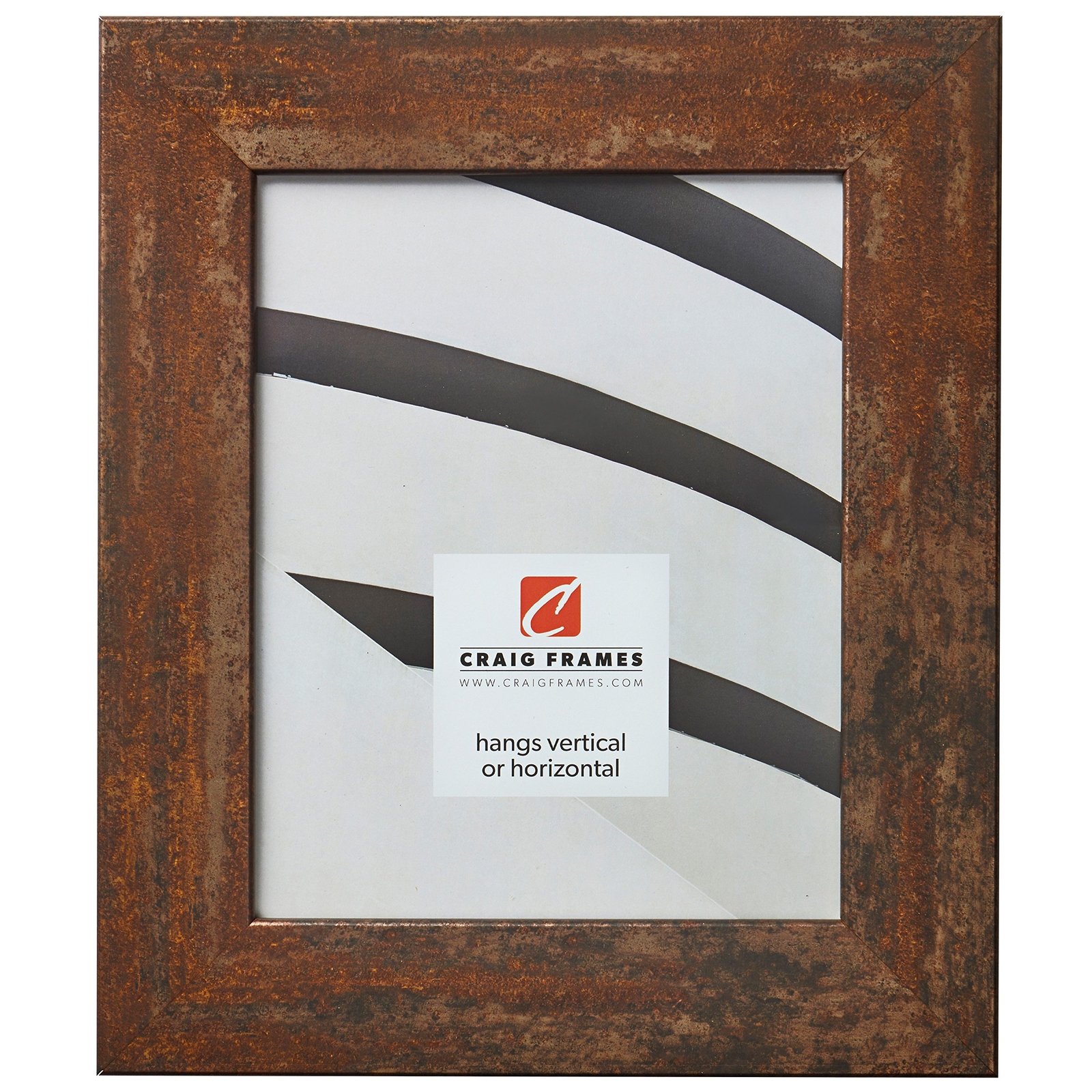 Bauhaus 200 Rust 20x30 Inch Picture Frame for Modern Décor