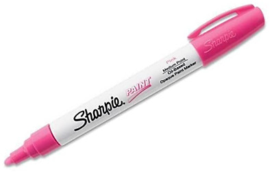 Sharpie Oil-Based Paint Marker, Medium Point, Blue Labeled