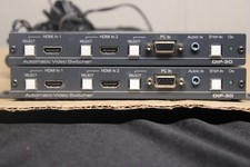 Pair of Kramer DIP-30 Automatic Video Switchers - Working - with Power Supplies