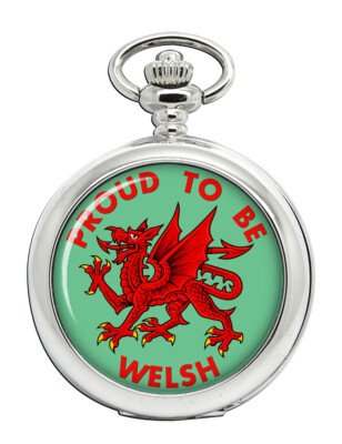 Welsh and Proud Taschenuhr