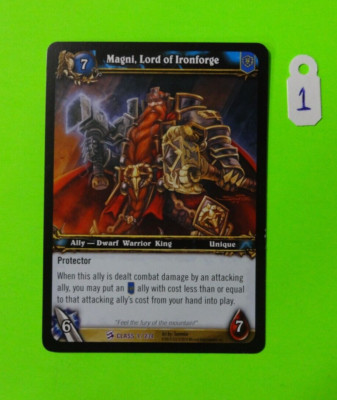 Magni Lord of Ironforge #1 (E) - Class Starter 2010 - World of Warcraft - TCG