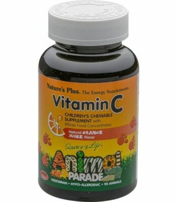 Animal Parade Vitamin C Natures Plus 3x90 Lutschtbl (9,40 EUR/100 g)