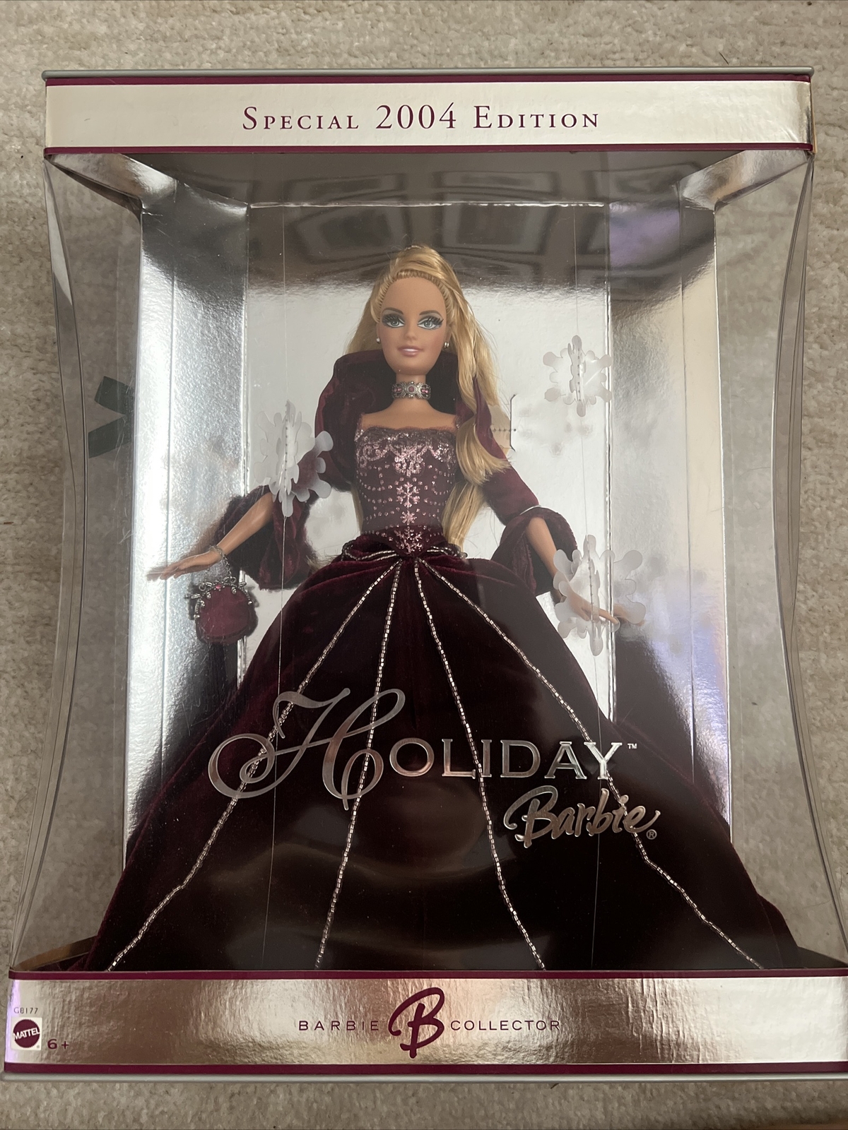 2004 Holiday Barbie Burgundy eBay