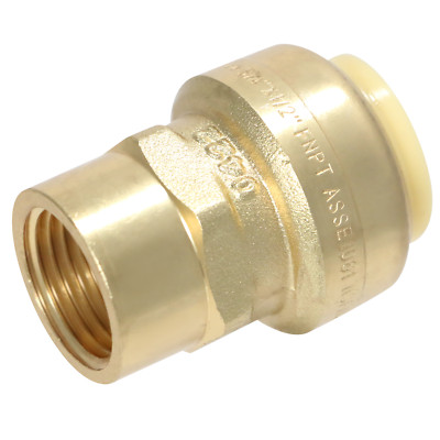 1 To 100 Pack XFITTING 3/4'' Push Fit  X 1/2'' Female Threaded Adapter