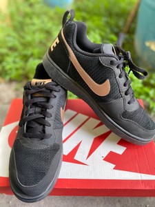 nike court borough low rose gold
