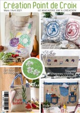 French cross stitch magazine Creation point de croix No.87