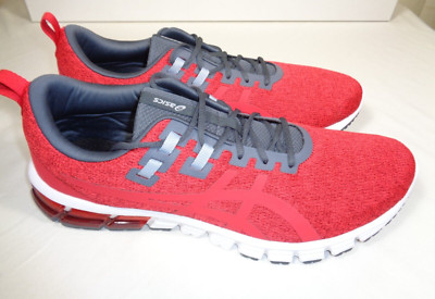 ASICS GEL-Quantum 90 1021A123 red Shoes sneakers Men's Size 14 ~ NEW