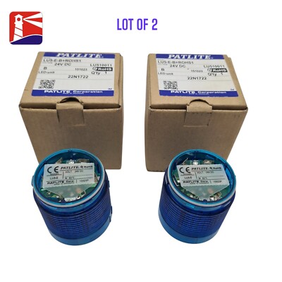 Patlite Tower Light LED Module Type LU5-E-B+ROHS1 24 Volts DC LU510011