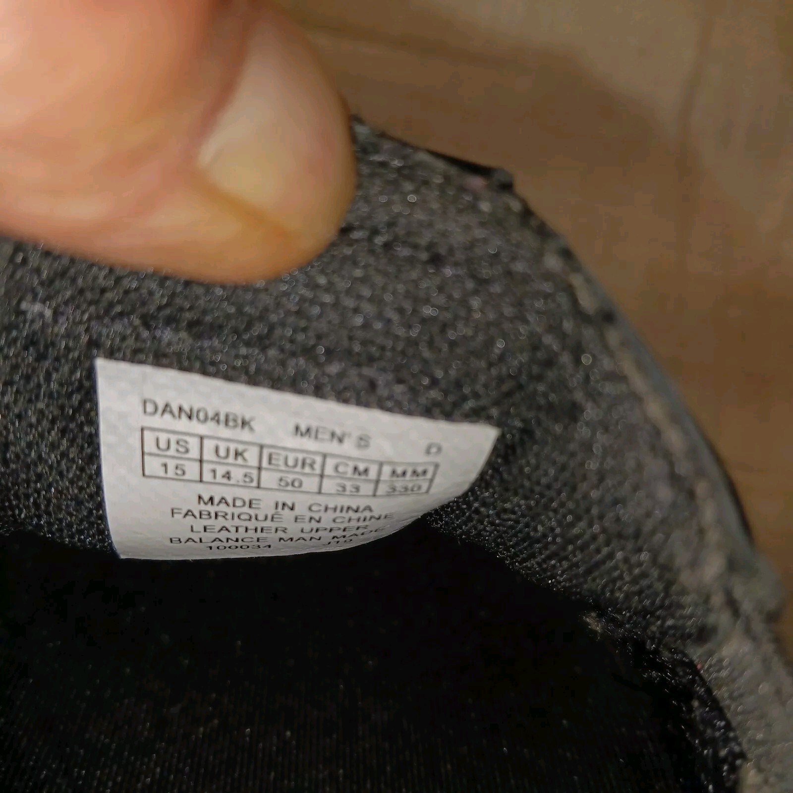 Dunham By New Balance Mens Size 15 Ludlow Litchfield Black Slip-On Shoes DAN04BK thumbnail 9