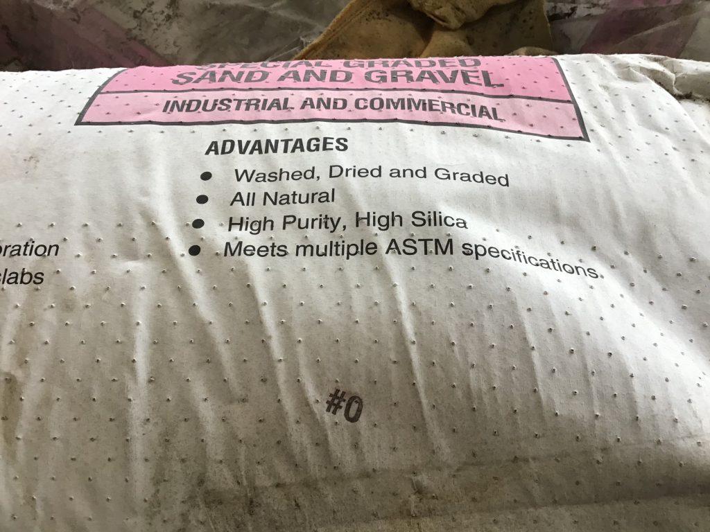 AceCrete Special Graded Sand & Gravel, Industrial & Commercial 6 bags