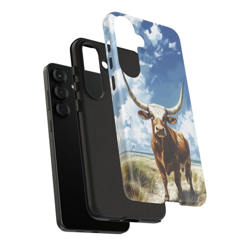 Bull Horns Blue Sky - Phone Ink Cover Case for iPhone, Galaxy, Pixel - 第 189/281 張圖片