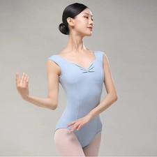 Ballet Leotard for Women's Practice Clothes Broad-shouldered Big U-back Leotard