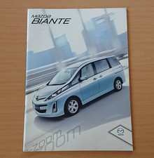 Mazda Biante 2012 January Catalog Price