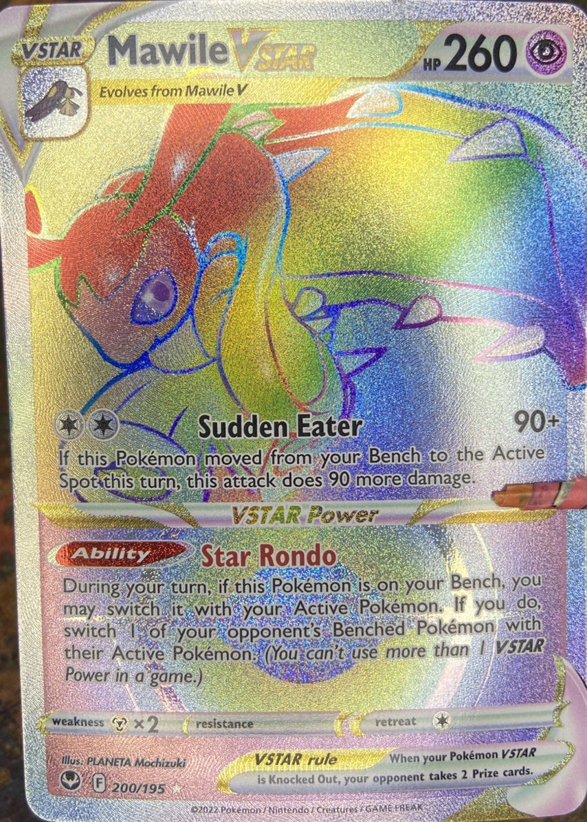 Mawile VSTAR (Secret) 200/195 Secret Rare Pokemon SWSH12: Silver Tempest