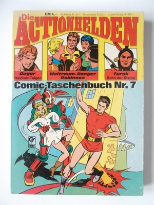 Die Actionhelden Comic Taschenbuch Nr. 7 Condor Verlag