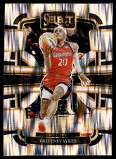 2024-25 Panini Select WNBA Silver Flash Prizm Brittney Sykes Washington Mystics