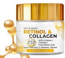 Retinol Collagen Face Lift Moisturiser Cream Anti Ageing Firming Wrinkle Remover