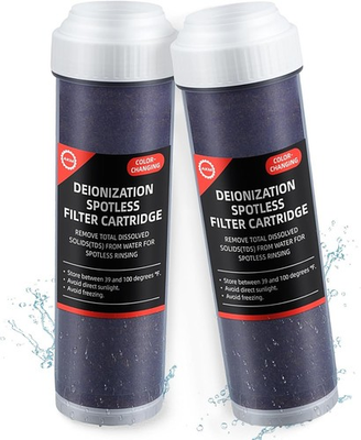 #ad #ad 10 Inch DI Resin Filter Cartridge Deionized Water Spot Free Car Wash Mixed Bed $25.00