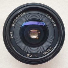 TOKINA 28mm f/2.8 WIDE ANGLE NIKON AI-S PRIME LENS