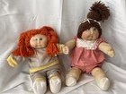 Vintage Cabbage Dolls One Is JESMAR Made In Spain