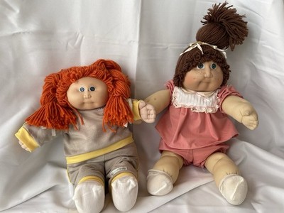 Vintage Cabbage Dolls One Is JESMAR Made In Spain