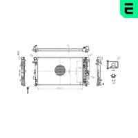 MotorküHler WasserküHler ERA 673100 FüR Mercedes Vito Bus W639 Mixto Viano 109
