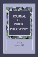 Journal Of Public Philosophy | Taschenbuch | Englisch (2022) | Issue 3