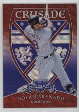 2018 Panini Chronicles Crusade Ruby Wave Prizm 4/199 Nolan Arenado #22 0e0p