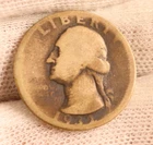 1932-D Washington Silver Quarter Dollar - Key Date - AG Condition (#GG01-002)