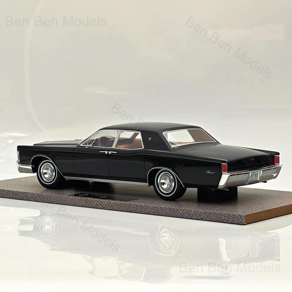 102-024 BOS 1/18 リンカーン Continental ブラック 1/18 Lincoln Continental Sedan Black 1968 Resin Model Car Limited