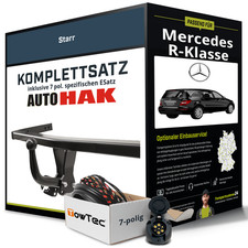 Anhängerkupplung starr für MERCEDES R-Klasse Typ W251 01.2006- + E-Satz 7pol NEU Anhängerkupplung starr für MERCEDES R-Klasse Typ W251 01.2006- + E-Satz 7pol NEU
