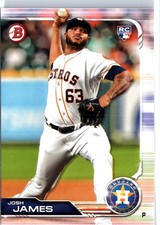 2019 Bowman - Josh James #87 Houston Astros