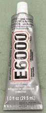 NEW E6000 INDUSTRIAL STRENGTH ADHESIVE CLEAR 1.0 FL.0Z. 29.5mL