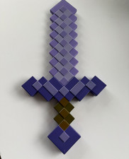 Minecraft Enchanted Purple Mojang Purple Sword Cosplay Role Play Prop