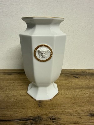 Rosenthal Versace Gorgona Vase 4095/21 Medusa Porzellan