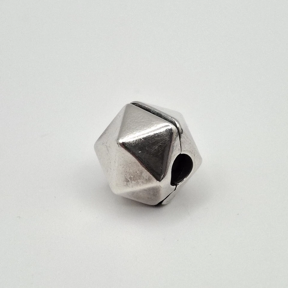 Pandora 791004 925 ALE Sterling Silver Rock Star Geometric Clip Bead Charm - Image 4 of 4