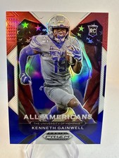 2021 Panini Prizm Draft Picks - All-American Kenneth Gainwell #194 Red White...
