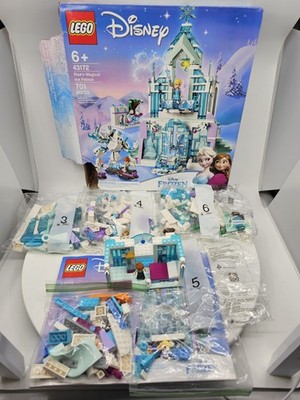 LEGO Disney Frozen 43172 Elsa's Magical Ice Palace incomplete Box Manual Free  