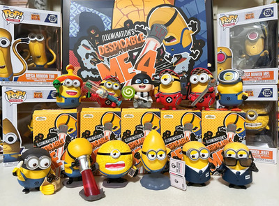 Minions Despicable Me 4 Series Blind Box Confirmed Figures Hot Toys Gift
