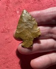 AWESOME AUTHENTIC, ANCIENT PA. JASPER PERKIOMEN STYLE ARTIFACT ARROWHEAD — photo 1