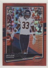 2020 Panini Donruss Optic Rookies Red Hyper Prizm Jaylon Johnson #123 06y2