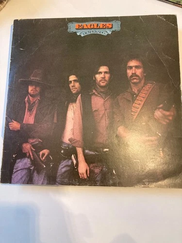 EAGLES DESPERADO RARER 1stPRESS ORIGINAL VINYL LP G&L GB SYL 9011 ASYLUM EMI UK